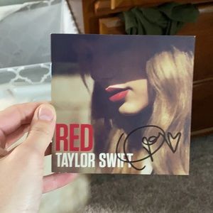 Taylor Swift Signed RED CD